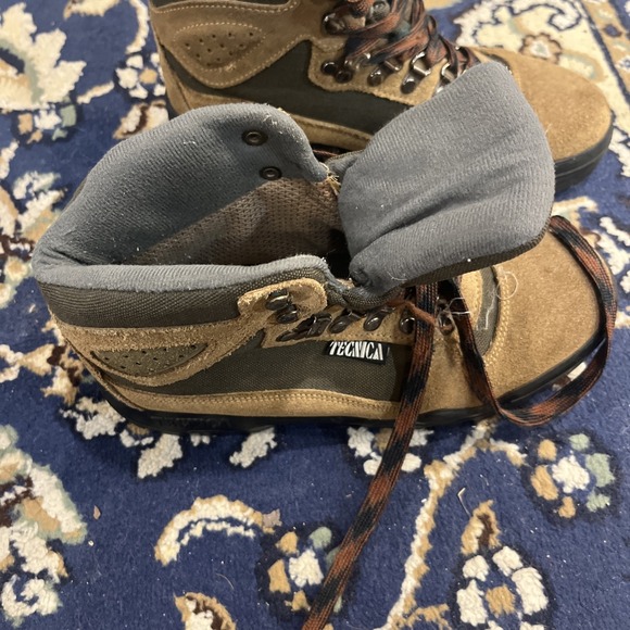 Vintage Tecnica Mesa Brown Suede Trekking/Hiking Boots Sz 7 Gorpcore 90s - Picture 10 of 10